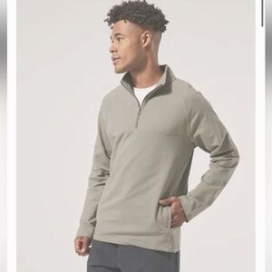 Pact Perfectly Lightweight Quarter Zip Men Large Sustainable Outdoor Comfortable
